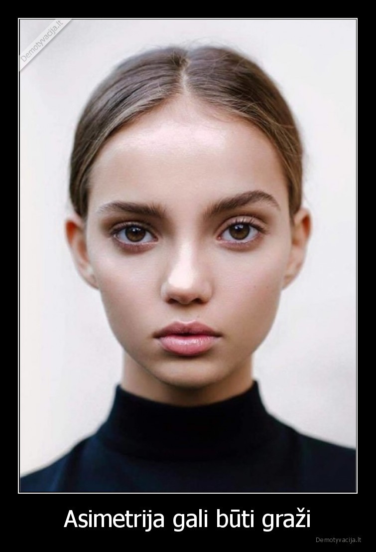 mergina,asimetrija,asimetriskumas,grazu