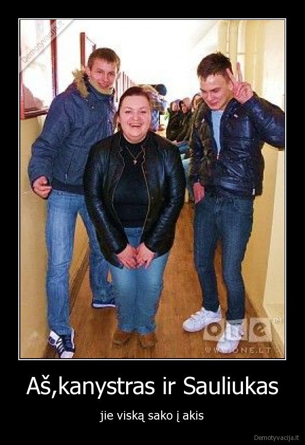 Aš,kanystras ir Sauliukas