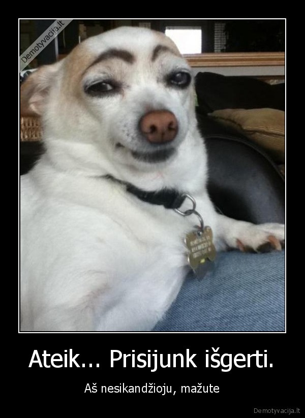 Ateik... Prisijunk išgerti.