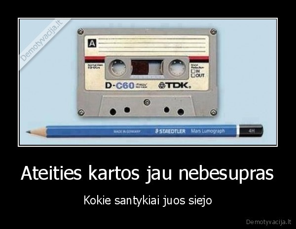 kasete,piestukas,ateities, kartos