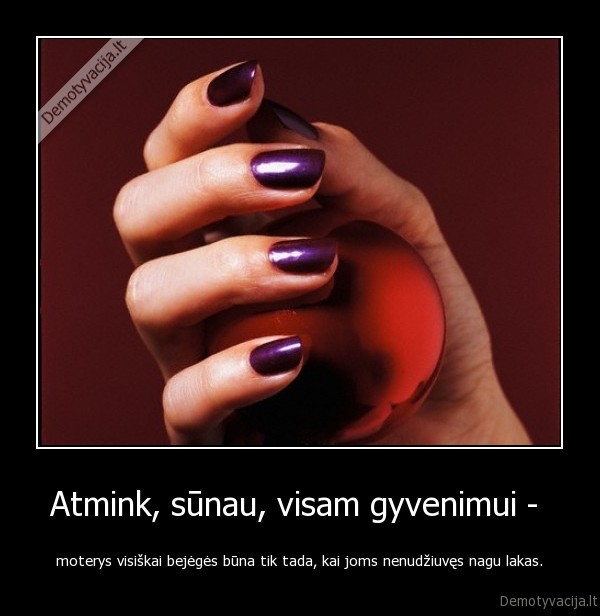 Atmink, sūnau, visam gyvenimui - 