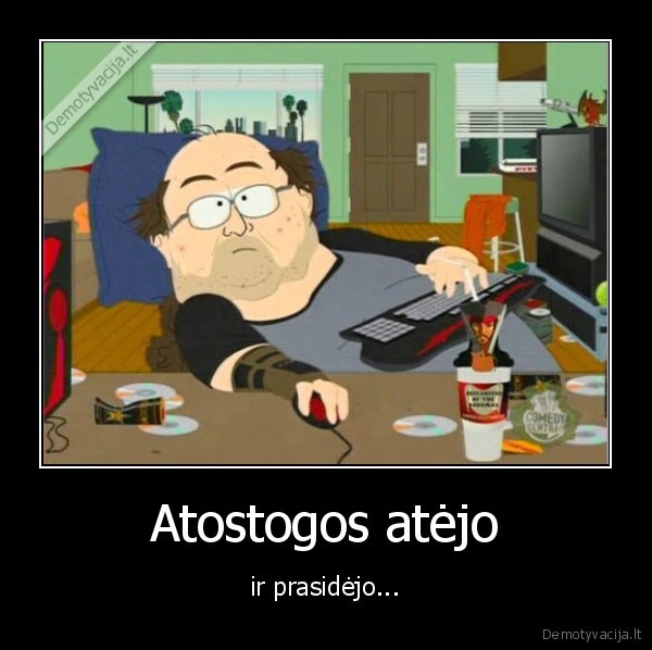atostogos, nolife