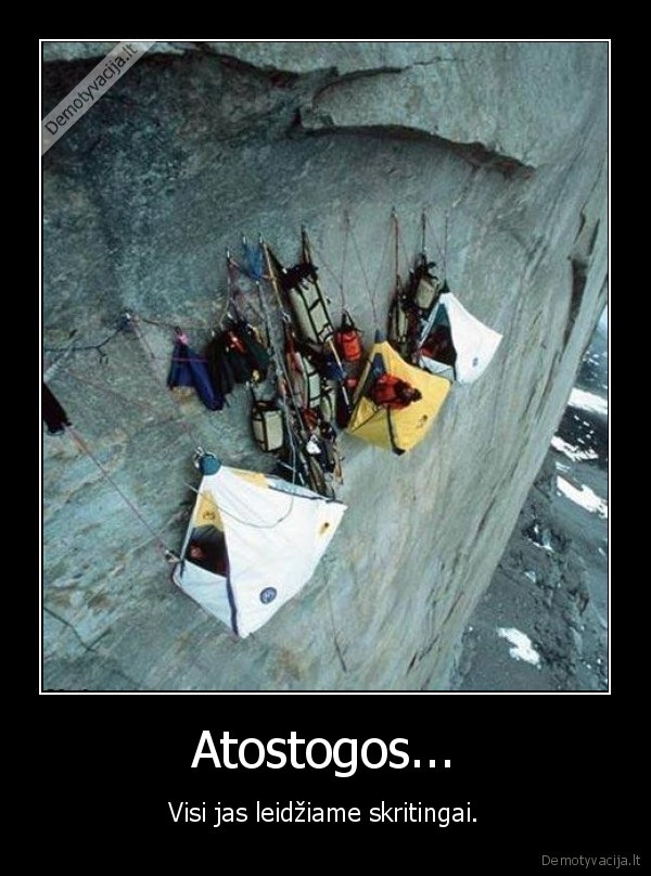Atostogos...
