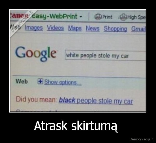 Atrask skirtumą 