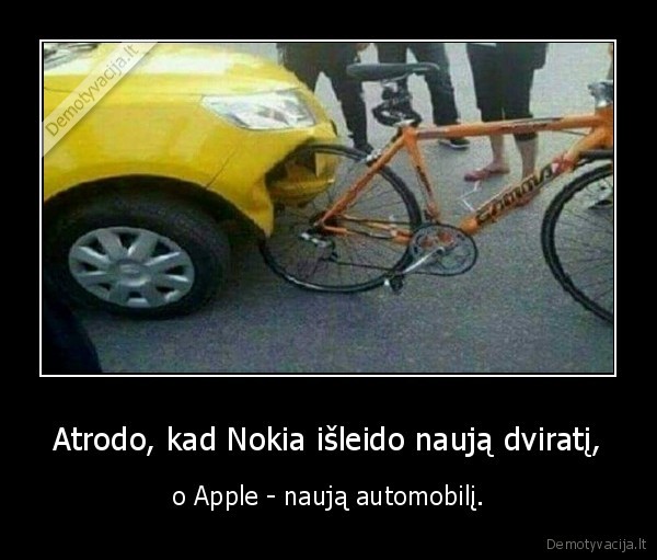 apple,nokia,avarija