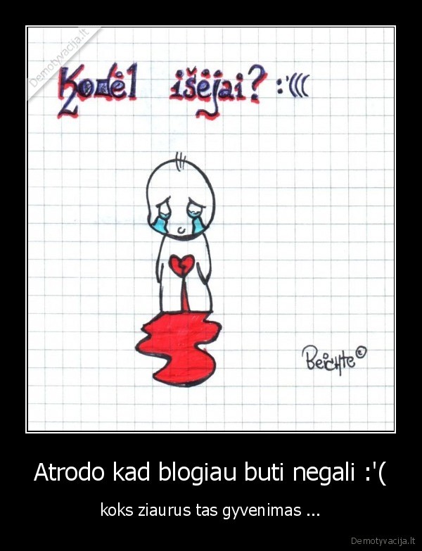 Atrodo kad blogiau buti negali :'(