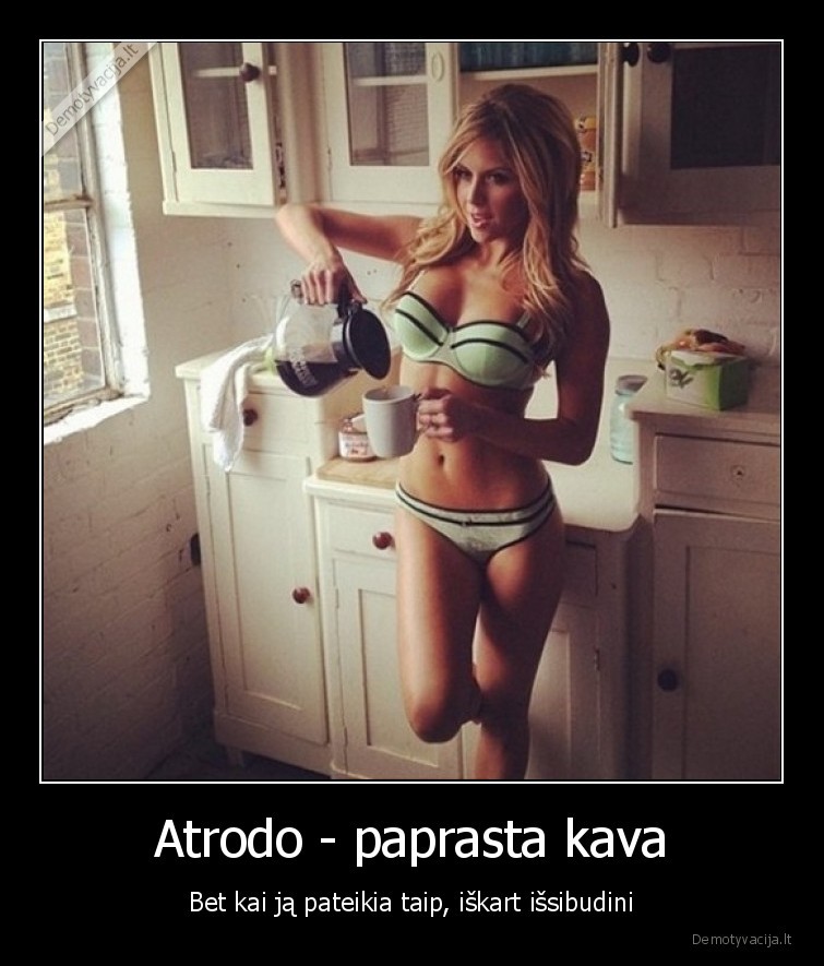 seksuali, mergina,mergina, ir, kava,rytine, kava