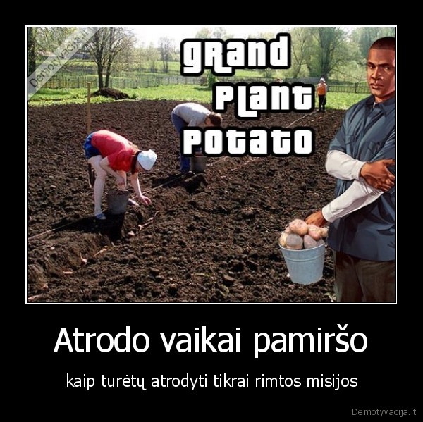 bulves,sodinti,zaidimas