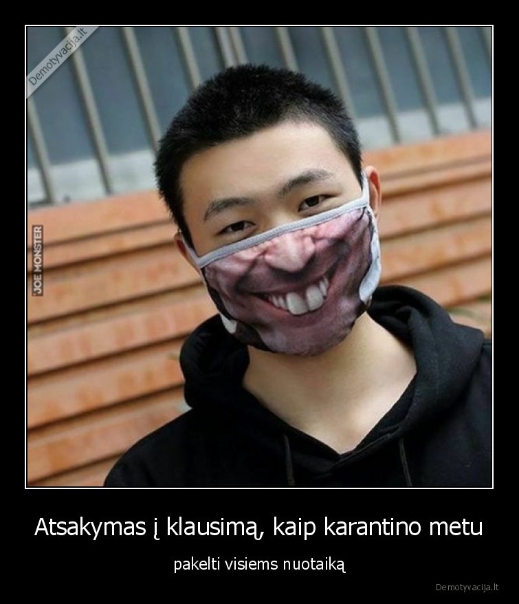 nuotaika,kauke,pakelta,karantinas