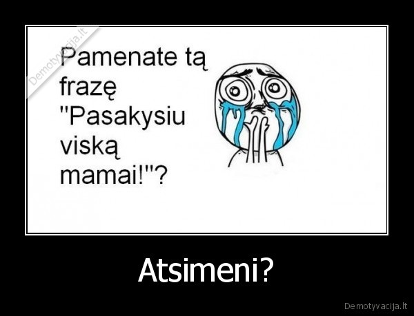 Atsimeni?