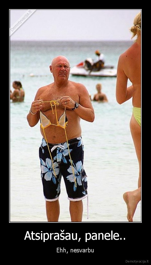 Atsiprašau, panele..