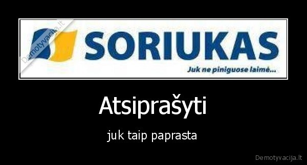 Atsiprašyti