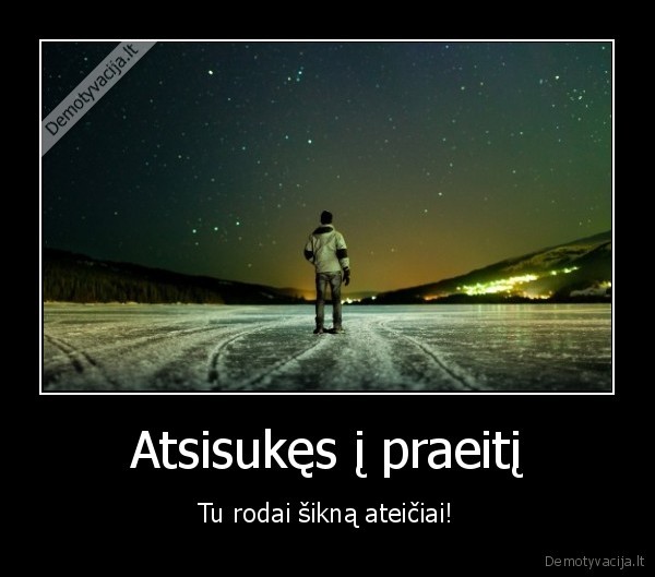 Atsisukęs į praeitį