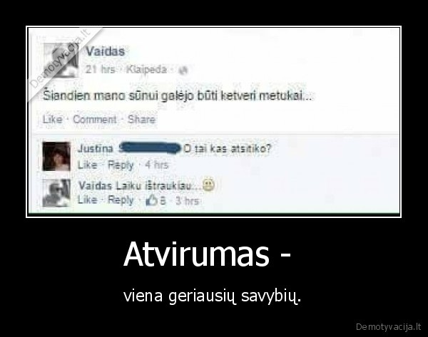 atvirumas,istraukiau,sunus,tevas