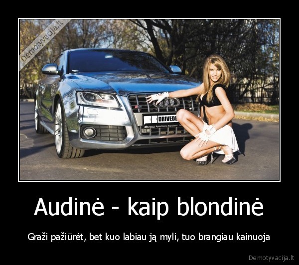 audi,grazi, mergina