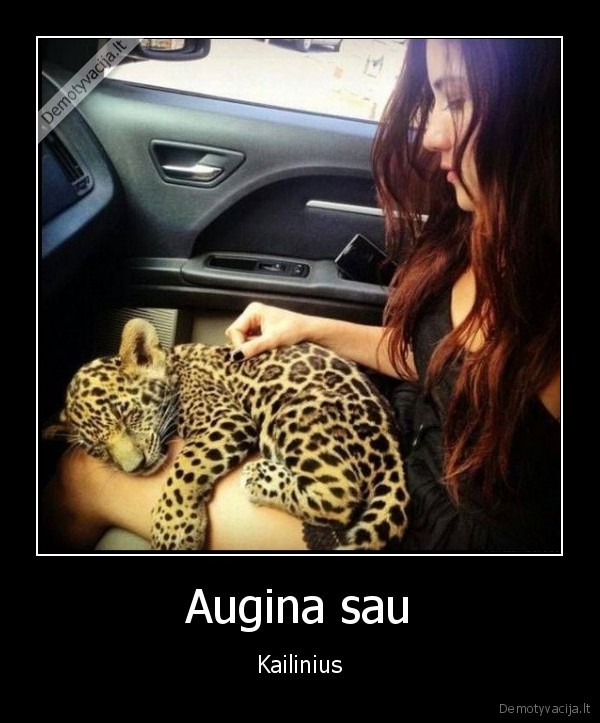 turtinga, mergina,leipardas,augintinis