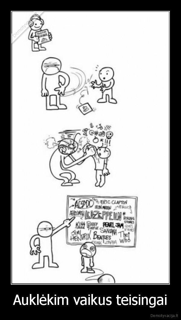 Auklėkim vaikus teisingai