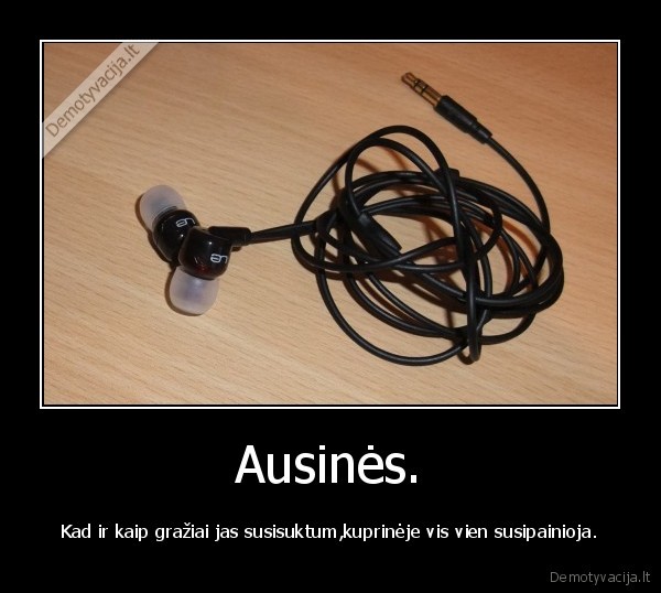 ausines, nesamone, susipainioja, belekaip