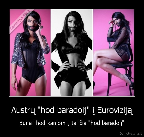 Austrų &quot;hod baradoij&quot; į Euroviziją