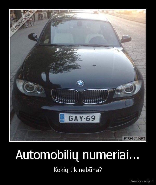 Automobilių numeriai...