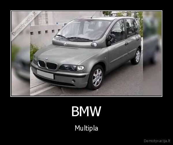 bmw,fiat, multipla