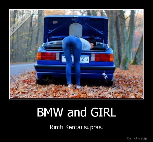 BMW and GIRL