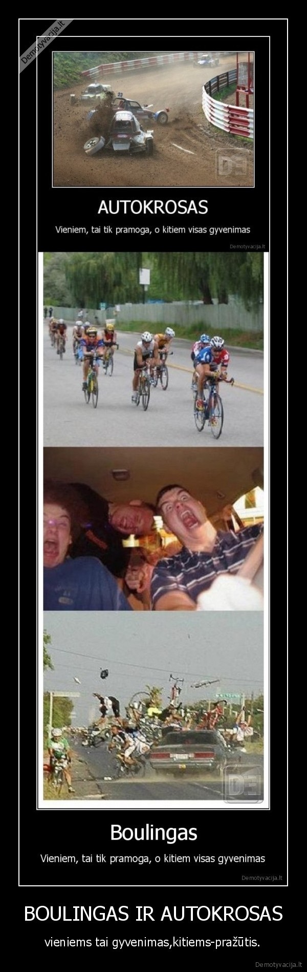 BOULINGAS IR AUTOKROSAS