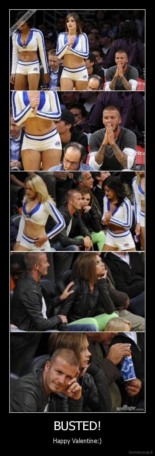 busted,happy,valentine,victoria,beckham