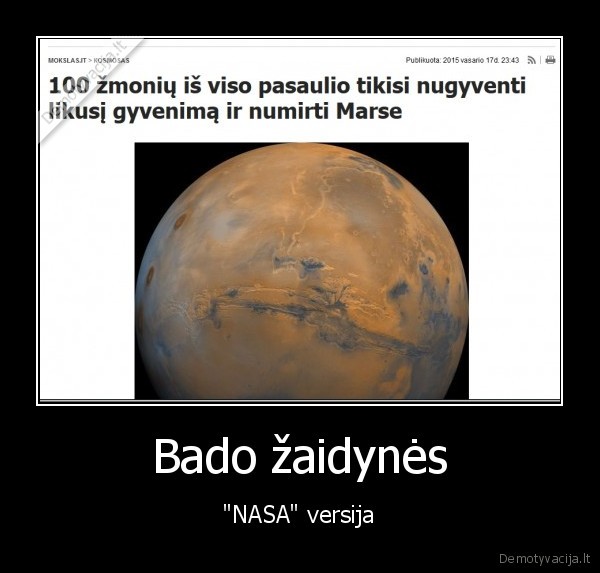 marsas,nasa,kosmosas