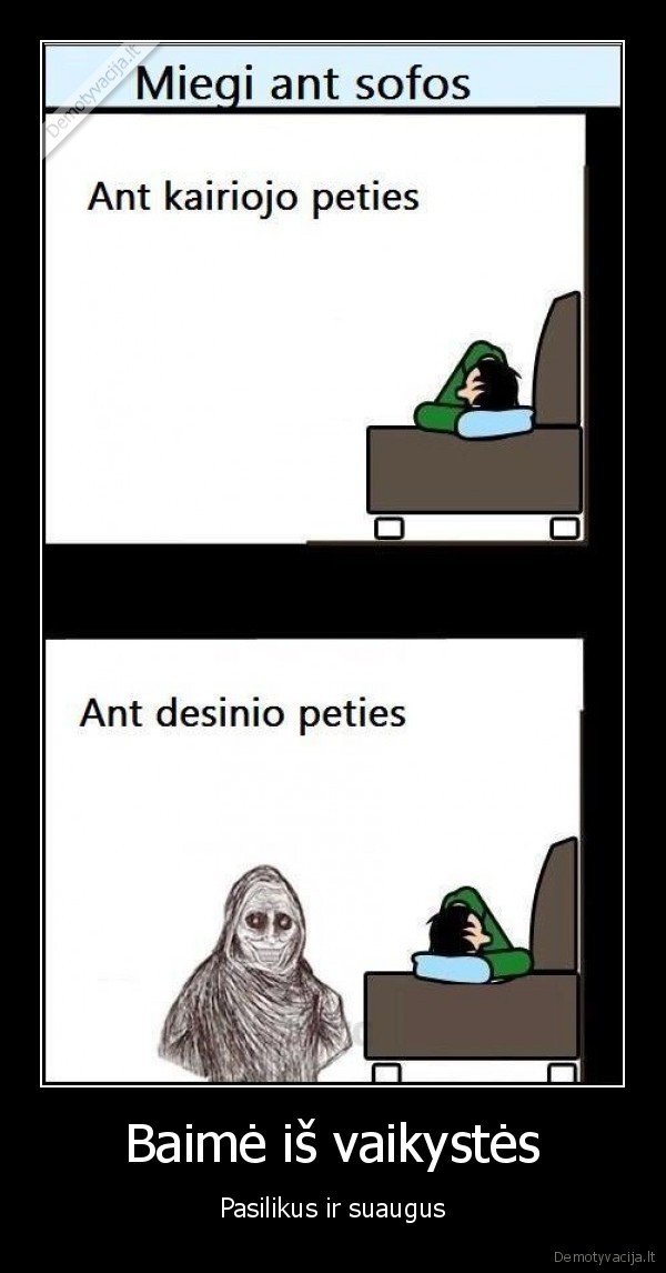 miegas,sofa,baime