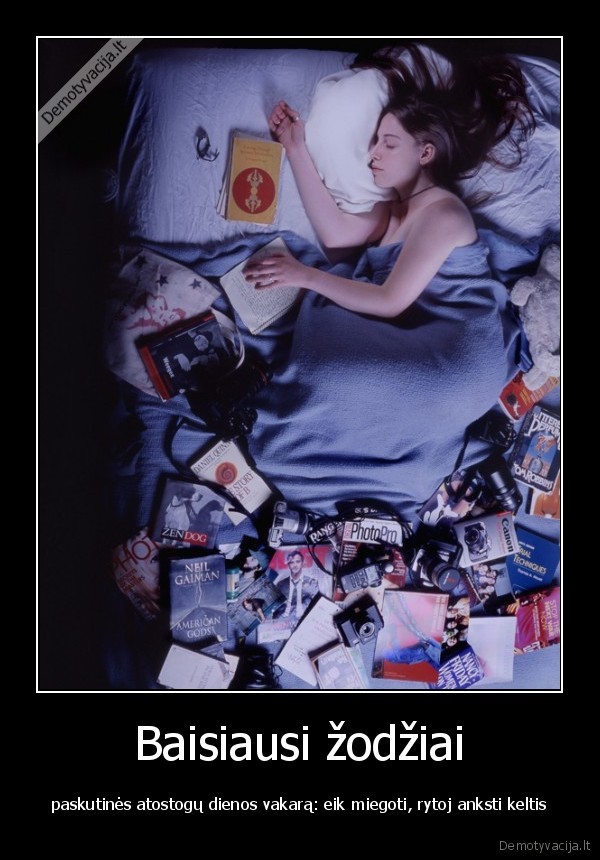 atostogos,vakaras,baisu,zodziai