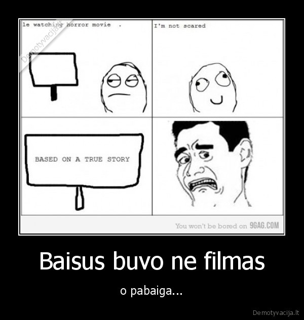 Baisus buvo ne filmas