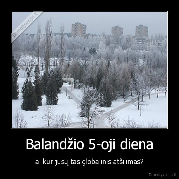 Balandžio 5-oji diena