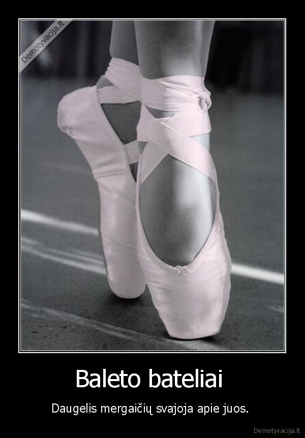 Baleto bateliai 