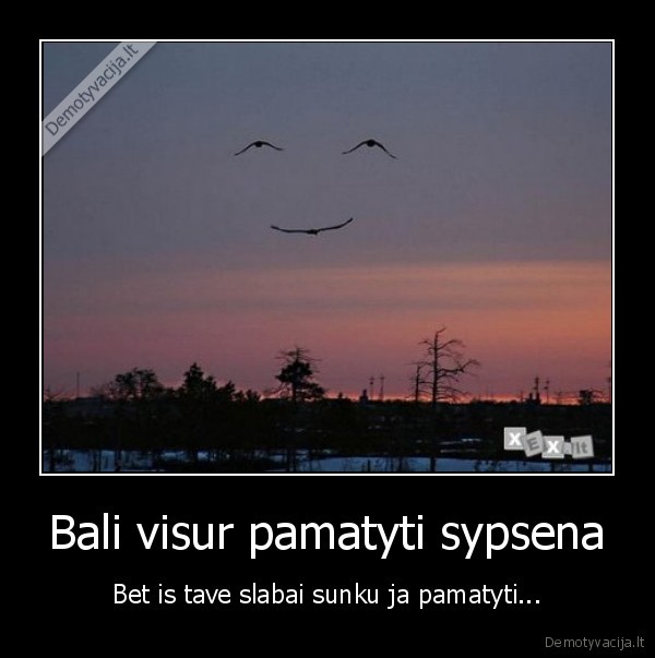 Bali visur pamatyti sypsena
