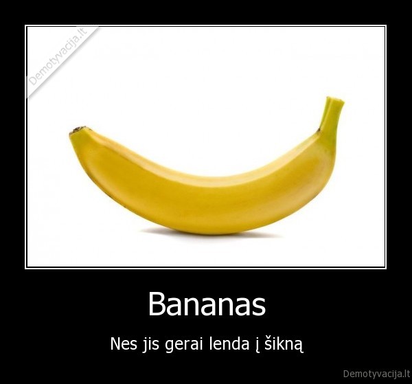 sikna, bananas