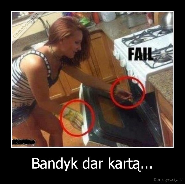 Bandyk dar kartą...