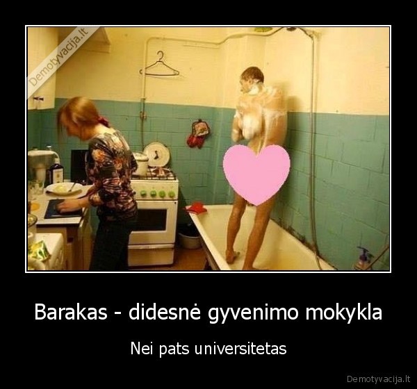barakas,bendrabutis,univeras,dusas, virtuvej