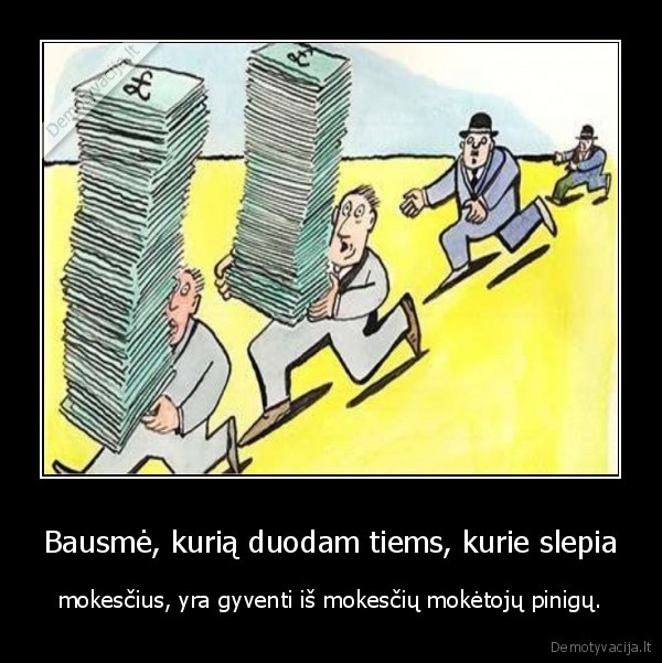 mokesciai,slepimas,bausme