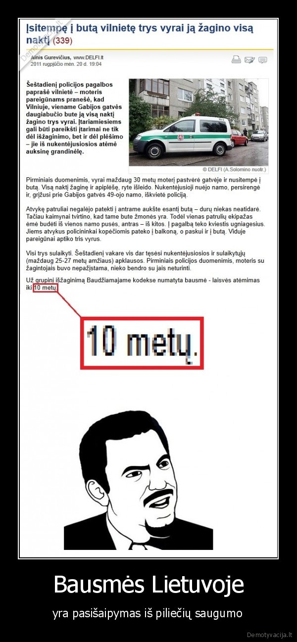 lietuva,istatymai,kastracija,mirties,bausme