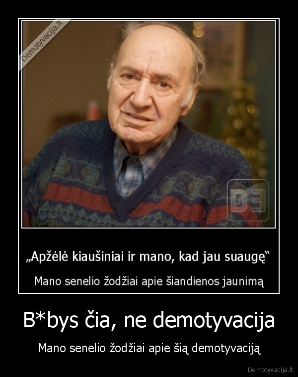 degradavo, demotyvacija.lt