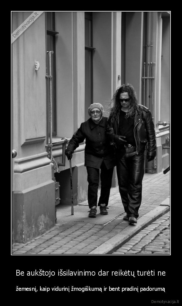 issilavinimas,padorus, zmogus