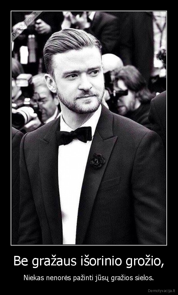 Be gražaus išorinio grožio,