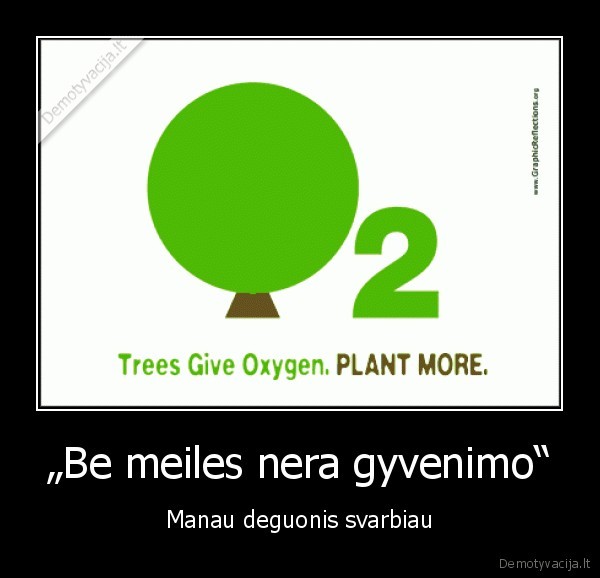 nera, gyvenimo, be, deguonies