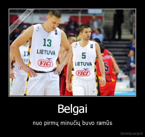 lietuva, belgija,pralaimejimas,krepsinis