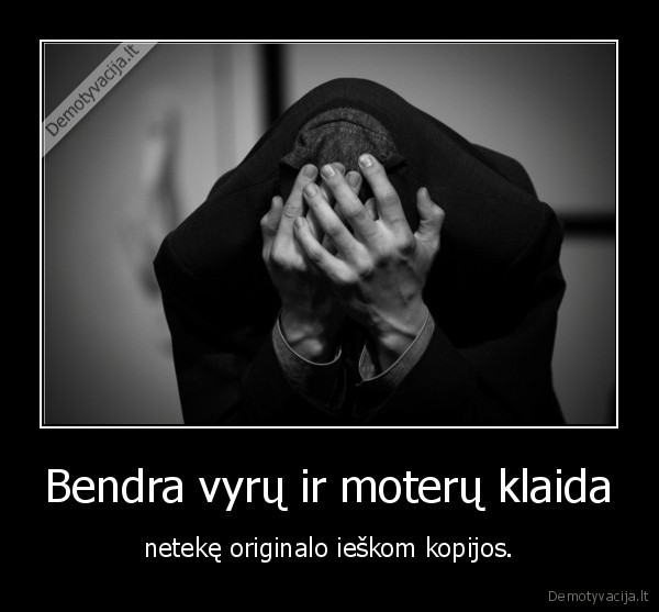 Bendra vyrų ir moterų klaida