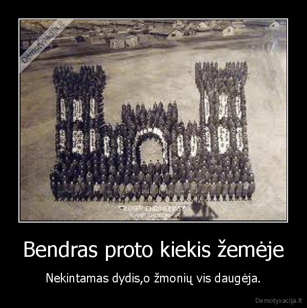 Bendras proto kiekis žemėje