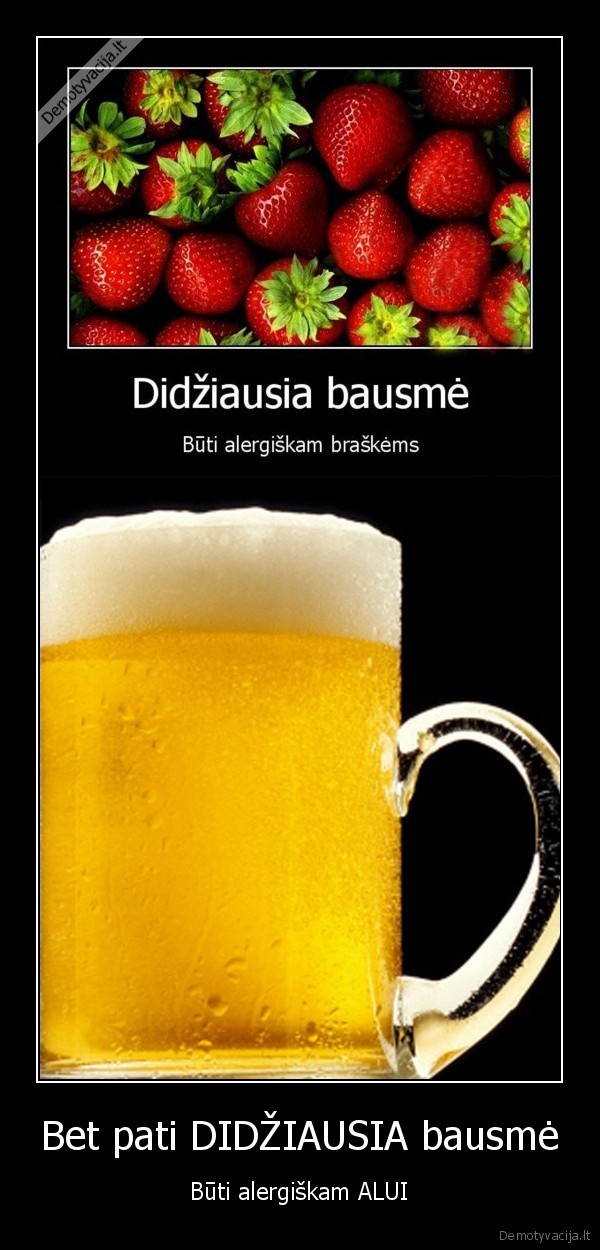 be, alaus, ne, gyvenimas