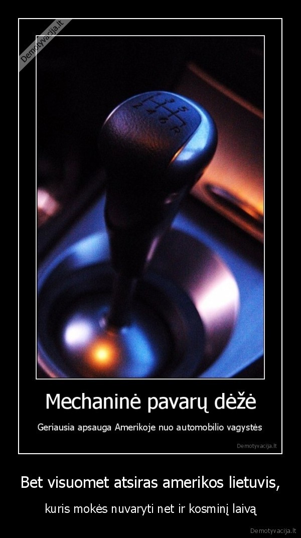 lietuvis,amerika,vogti,masina