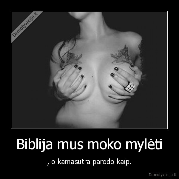 Biblija mus moko mylėti